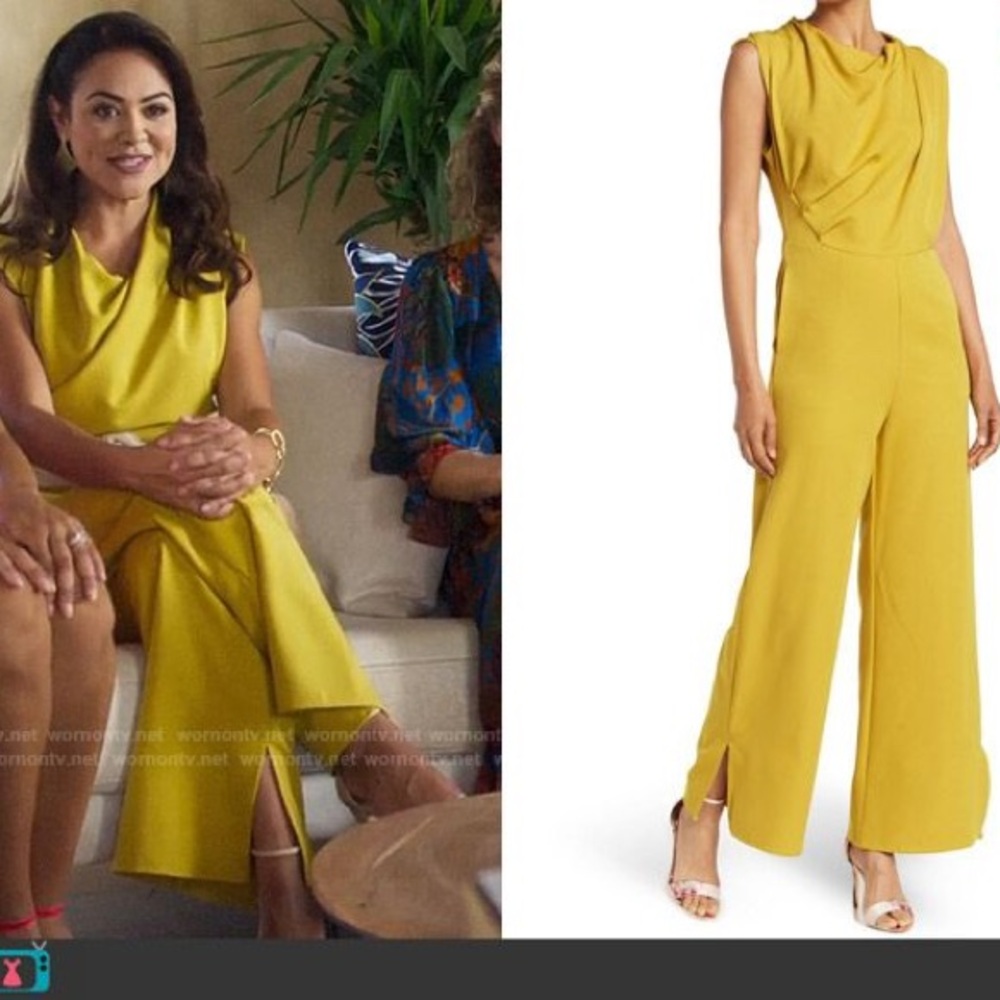 NWT One One Six High Cowl Neck Jumpsuit